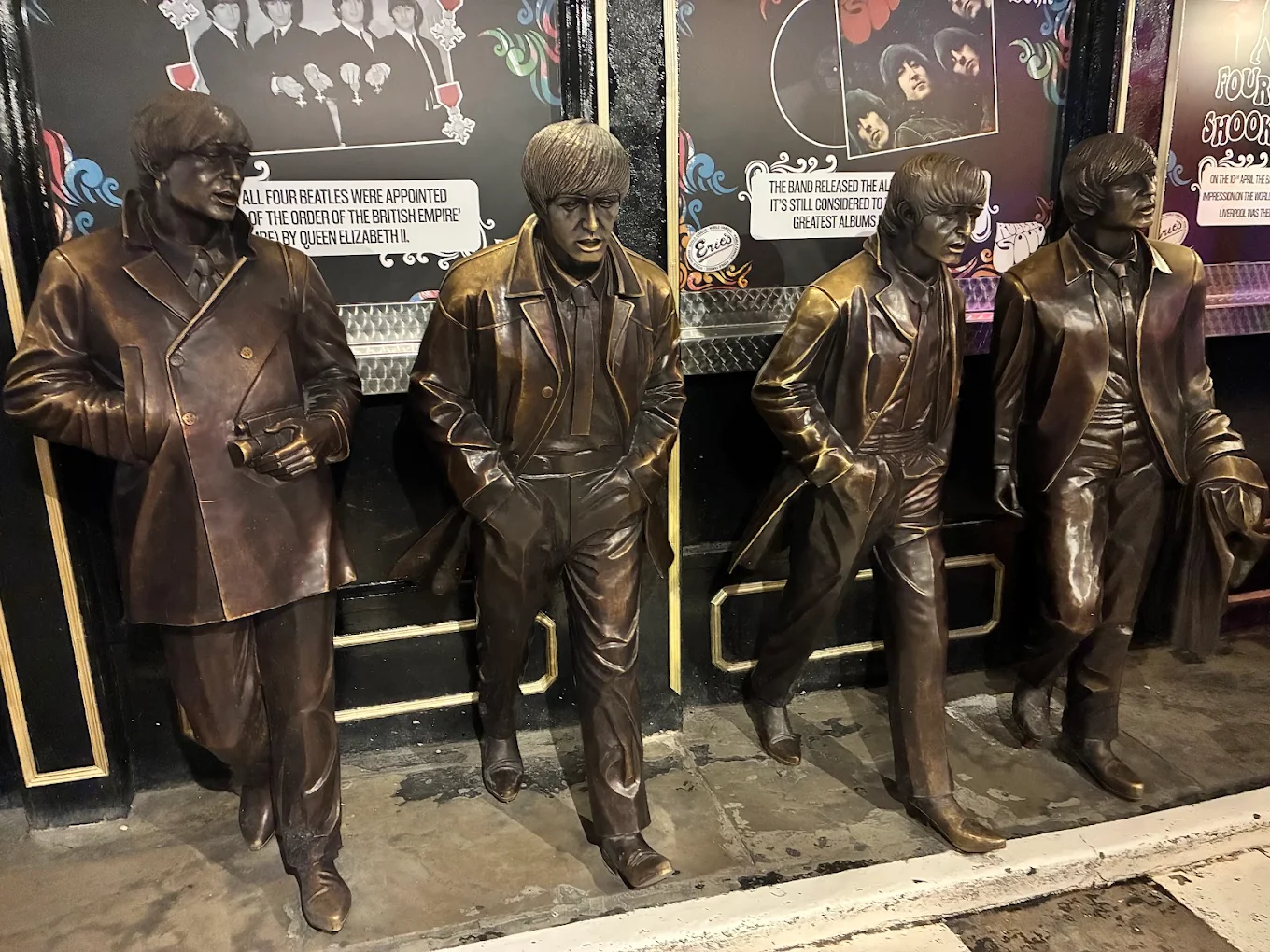 Beatles in brons